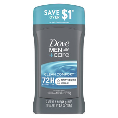 Dove Men+Care Antiperspirant Deodorant Clean Comfort - 2.7 Oz - Image 2