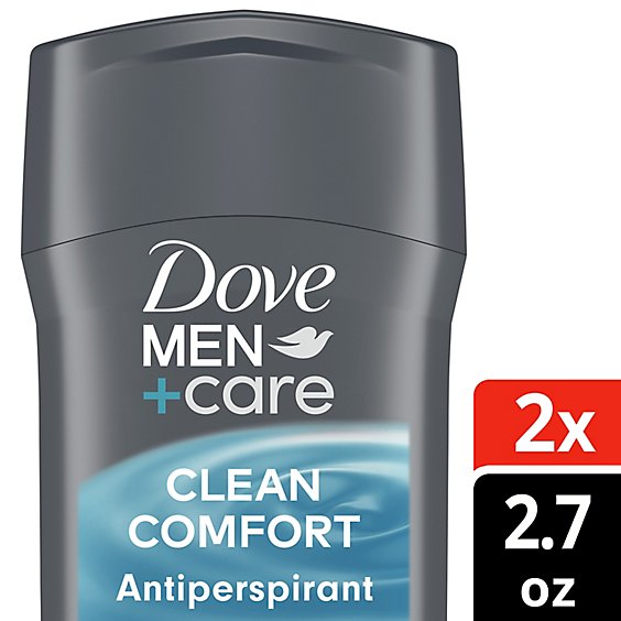 Dove Men+Care Antiperspirant Deodorant Clean Comfort - 2.7 Oz