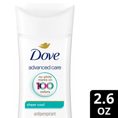 Dove Advanced Care Antiperspirant Deodorant Stick 48h Sheer Cool - 2.6 Oz - Image 2