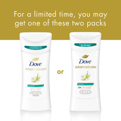 Dove Advanced Care Antiperspirant Deodorant Stick Rejuvenate - 2.6 Oz - Image 5