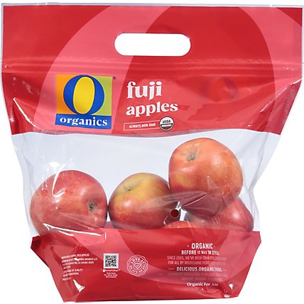 O Organics Apples Fuji - 2 Lb