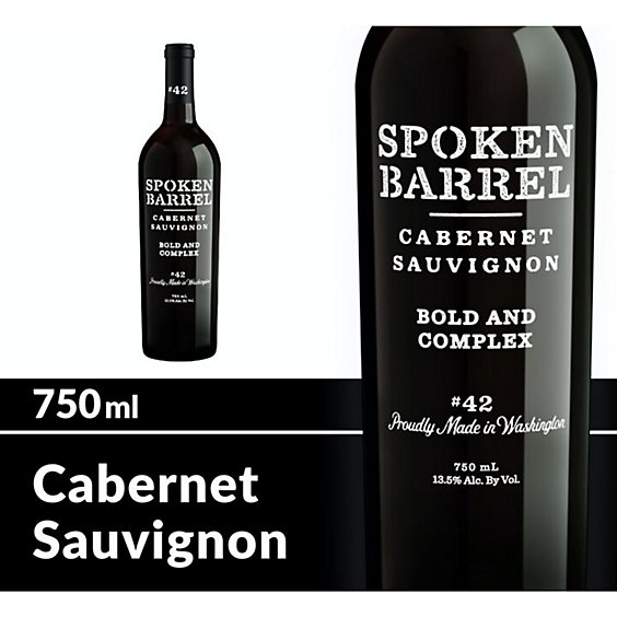 Spoken Barrel Cabernet Sauvignon Red Wine - 750 Ml
