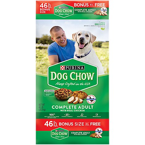 Dog Chow Dog Food Dry Complete Chicken - 46 Lb