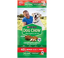 Dog Chow Dog Food Dry Complete Chicken - 46 Lb