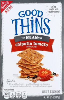 Good Thins Crackers Bean Chipotle Tomato - 6.5 Oz - Image 2