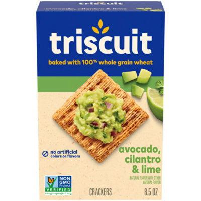 Triscuit Avocado Cilantro & Lime Whole Grain Wheat Crackers - 8.5 Oz - Image 1