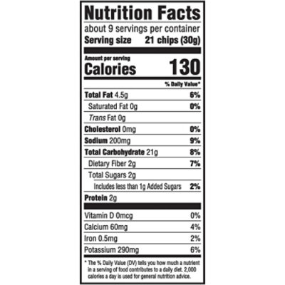 RITZ Crisp And Thins Original With Creamy Onion And Sea Salt Chips Family Size - 10 Oz - Image 4