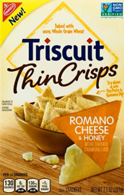 Triscuit Thin Crisp Romano Cheese N Honey - 7.1 Oz - Image 2