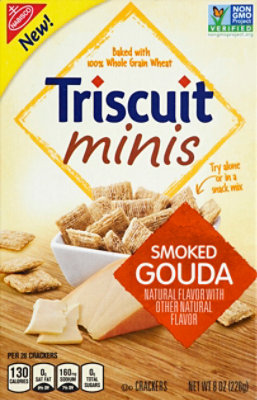 Triscuit Crackers Mini Smoked Gouda - 8 Oz - Image 2