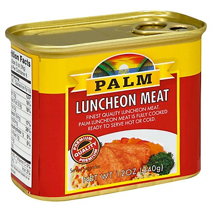 Palm Luncheon Meat - 12 Oz - Image 1