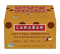 Larabar Fruit & Nut Food Bar Peanut Butter Chocolate Chip - 16-1.6 Oz