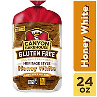 Canyon Bakehouse Hertiage Style Honey White Gluten Free Bread Large-Sliced Frozen - 24 Oz - Image 1