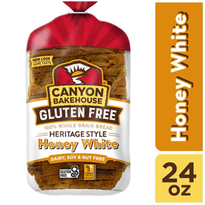 Canyon Bakehouse Heritage Style Honey White Gluten Free Bread Large-Sliced Frozen Loaf - 24 Oz - Image 2