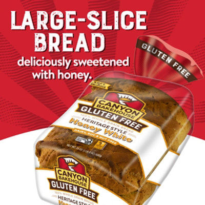 Canyon Bakehouse Heritage Style Honey White Gluten Free Bread Large-Sliced Frozen Loaf - 24 Oz - Image 7