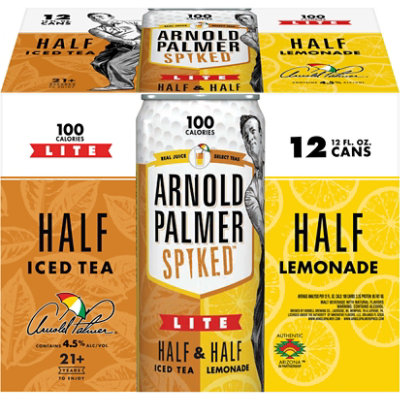 Arnold Palmer Spiked Half & Half Lite Beer 4.5% ABV Cans - 12-12 Fl. Oz. - Image 3