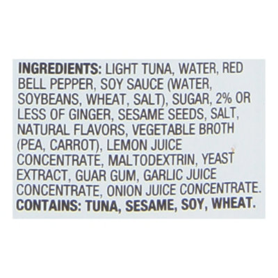 Bumble Bee Tuna Seasoned Lemon Sesame & Ginger - 2.5 Oz - Image 5