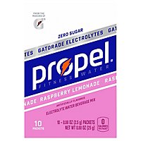 Propel Powder Raspberry Lemonade Plastic Packet 10-0.84 Ounce 8.4 Ounce 10 - 10-.08 Oz - Image 3