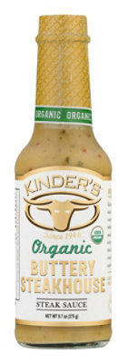 Kinders Organic Sauce Steak Buttery Steakhouse - 9.7 Oz