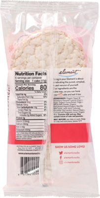 Element Rice Cakes Dipped Organic Strawberry N Cream - 3.5 Oz - Image 6