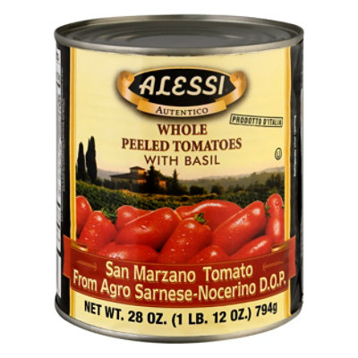 Alessi Whole Peeled Tomatoes - 28 Oz - Image 3