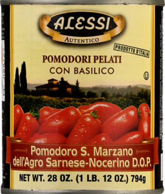 Alessi Whole Peeled Tomatoes - 28 Oz - Image 6