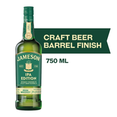 Jameson Whiskey Irish Caskmates IPA Edition 80 Proof - 750 Ml