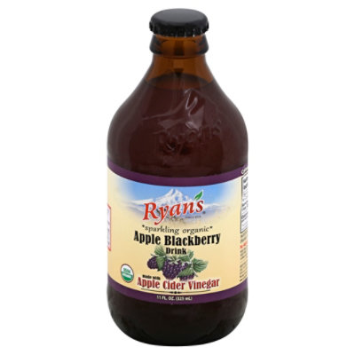 Ryans Apple Blackberry Sparkling Drinking Vinegar - 11 Fl. Oz.