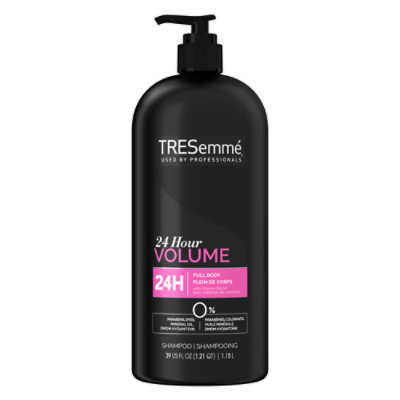 overdrive en maskine TRESemme 24 Hour Body Healthy Volume Shampoo with Pump - 39 Fl. Oz. - Carrs