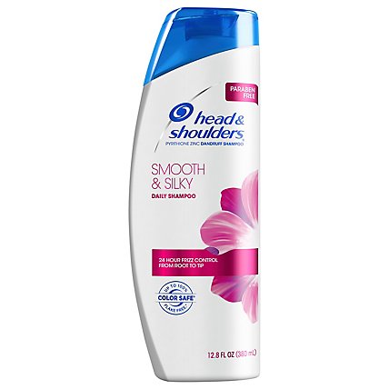 Head & Shoulders Smooth & Silky Paraben Free Dandruff Shampoo - 12.8 Fl. Oz. - Image 3