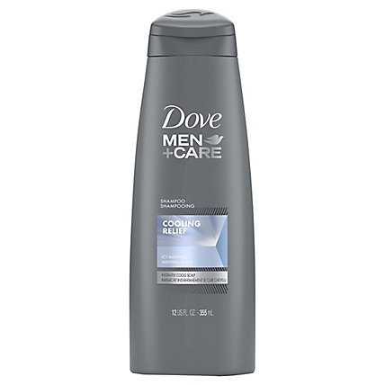 Dove Men+Care Shampoo Cooling Relief - 12 Fl. Oz. - Carrs