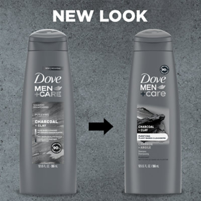 Dove Men+Care Shampoo Elements Charcoal - 12 Fl. Oz. - Image 5