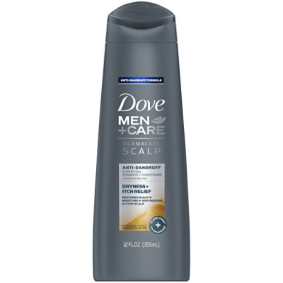 Dove Men+Care Dermacare Scalp Shampoo & Conditioner 2 In 1 Dryness + Itch Relief - 12 Oz - Image 4