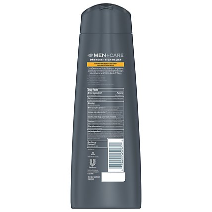 Dove Men+Care Dermacare Scalp Shampoo & Conditioner 2 In 1 Dryness + Itch Relief - 12 Oz - Image 3