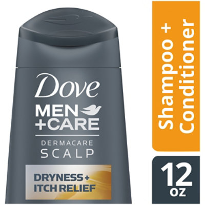 Dove Men+Care Dermacare Scalp Shampoo & Conditioner 2 In 1 Dryness + Itch Relief - 12 Oz - Image 3