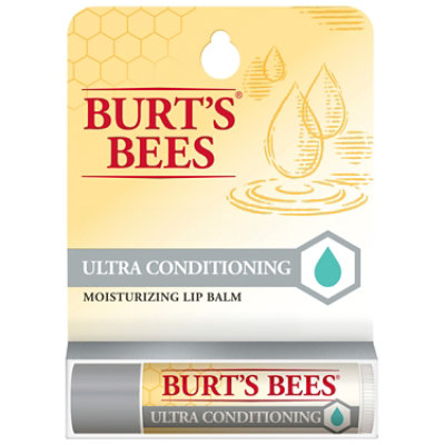 Burt’s Bees Ultra Conditioning Moisturizing Lip Balm Pack - 0.15 Oz - Image 1