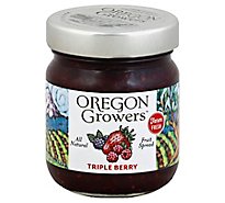 Oregon Growers Triple Berry Spread - 12 Oz