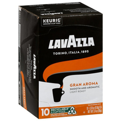 Lavazza Coffee Gran Aroma K-Cup - 10 Count