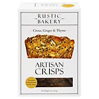 Rustic Bakery Citrus Ginger Thyme Artisan Crisps - 5 Oz - Image 3