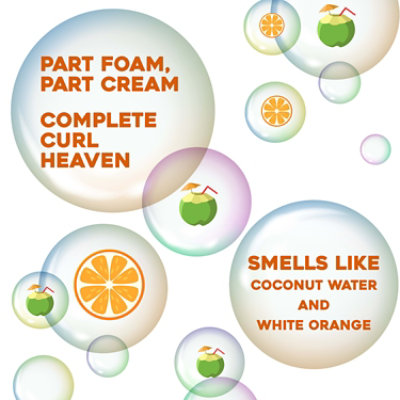 OGX Locking + Coconut Curls Decadent Creamy Mousse - 7.9 Oz - Image 2
