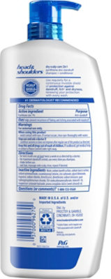 Head & Shoulders Dry Scalp Care Anti Dandruff 2-in-1 Shampoo + Conditioner - 32.1Oz - Image 5