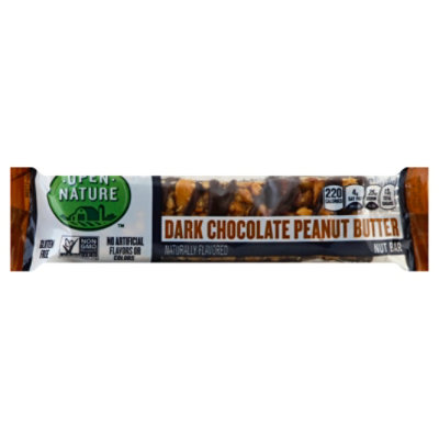 Open Nature Nut Bar Dark Chocolate Peanut Butter - 1.4 Oz