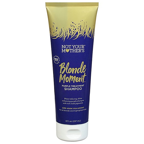 Not Your Mothers Blonde Moment Shampoo Purple Treatment - 8 Fl. Oz.