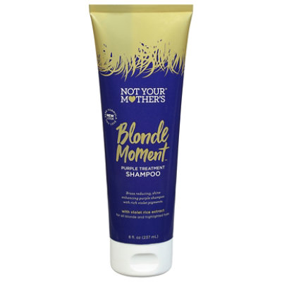Not Your Mothers Blonde Moment Shampoo Purple Treatment - 8 Fl. Oz.