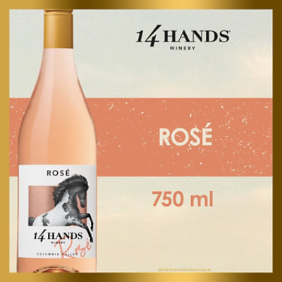 14 Hands Rose Wine - 750 Ml - Image 1