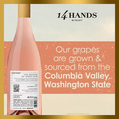 14 Hands Rose Wine - 750 Ml - Image 3