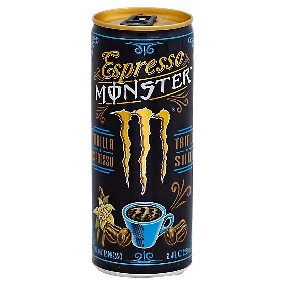 Monster Energy Espresso Monster Energy Drink Vanilla - 8.4 Fl. Oz.