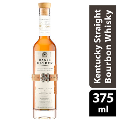 Basil Haydens Kentucky Straight Bourbon Whiskey 80 Proof - 375 Ml