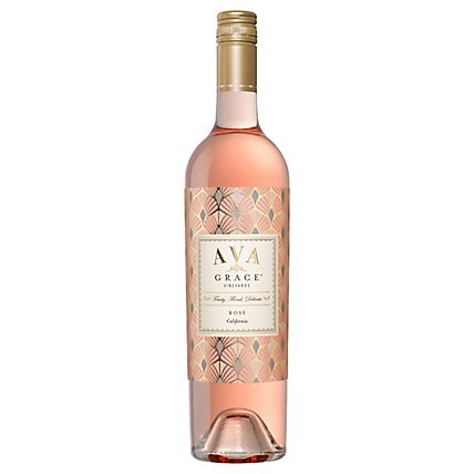 AVA Grace Vineyards Rose Pink Wine - 750 Ml - Image 1