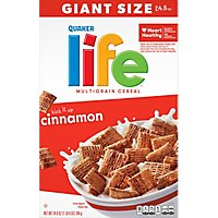 Quaker Life Cereal Multigrain Cinnamon - 24.8 Oz - Image 2