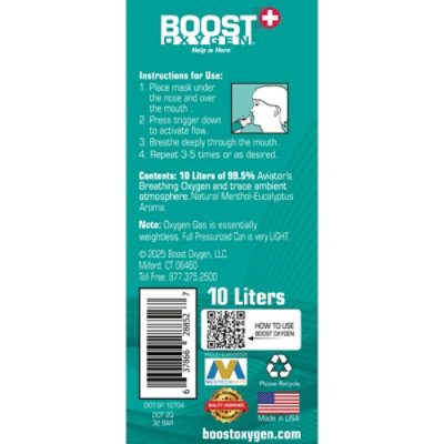 Boost Oxygen Large Menthol - 22 Oz - Image 3